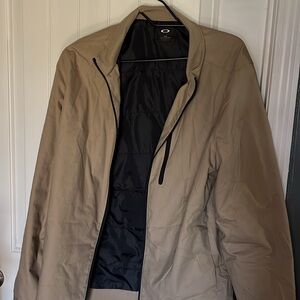 Oakley Men's Tan Bomber Jacket